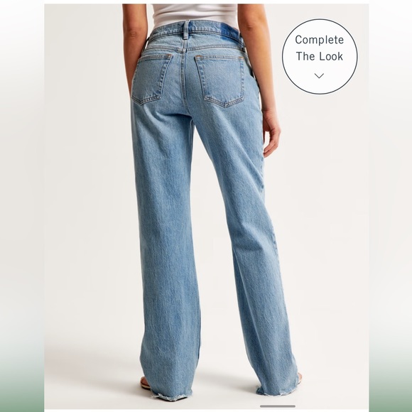 A&F low rise baggy jeans - Picture 4 of 5